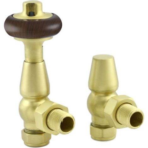 Chelsea Thermostatic Radiator Valve Brushed Brass