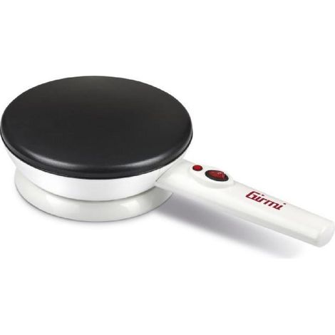 Girmi TS36 crêpière électrique blanche 800W anti-adhésif