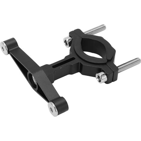 Support de porte-bidon CANSUCC pour vélo de route et VTT, réglable, fixation sur guidon et tige de selle, noir (1/5)