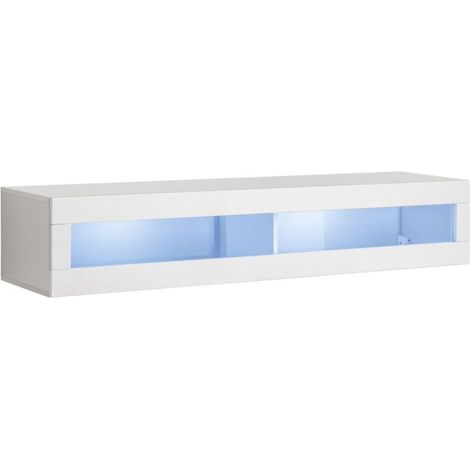 Bloc Mural Design LED "Fly J2" 160cm Blanc (1/4)