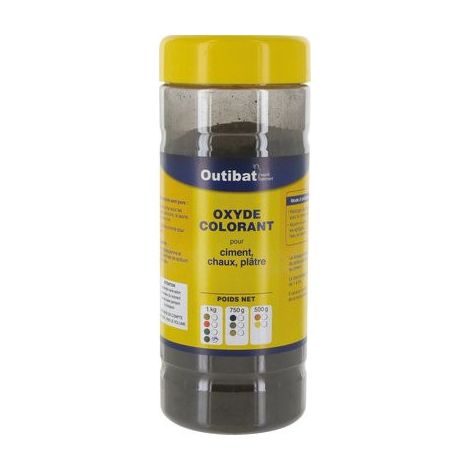Colorant Ciment Synthétique Noir 1kg