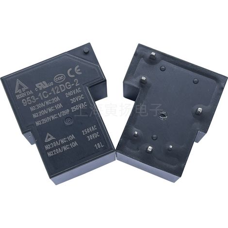 Hsin-Ta 953-1C-12DG-2 12V DC 30A electromagnetic power relay, new and original (Taiwan).