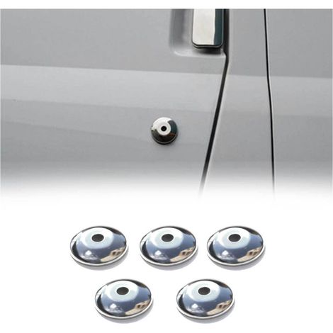 Cache-serrures de poignées de porte, compatibles avec les modèles Ford Transit 2000-2014, en acier, lot de 4. (1/5)