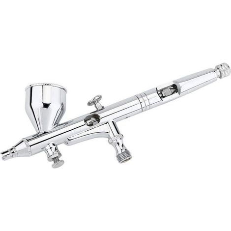 Kit Arographe Double Action Pistolet de Pulvrisation 0.2mm 0.3mm 0.5mm pour Gteaux Ongles et Modles YYV (1/4)