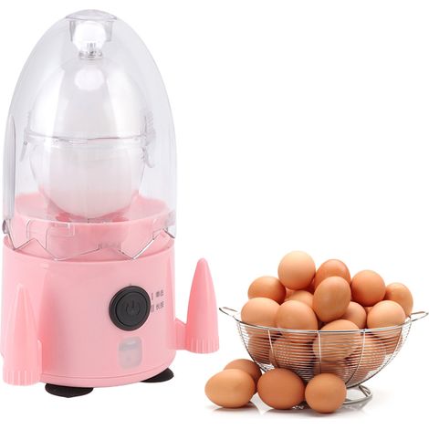 Secoueur à œufs électrique rechargeable, mélangeur à œufs doré, épandeur à œufs multifonctionnel, appareil à lancer les œufs roses. (1/5)