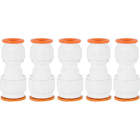 Lot de 5 adaptateurs de tuyau en plastique PPR de 20 à 25 mm, accessoires de connexion pour tuyaux d'eau (1/5)