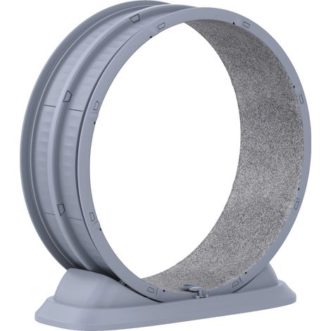 Ruota per gatti, funzionamento silenzioso, design multifunzionale, GRIGIO (1/2)