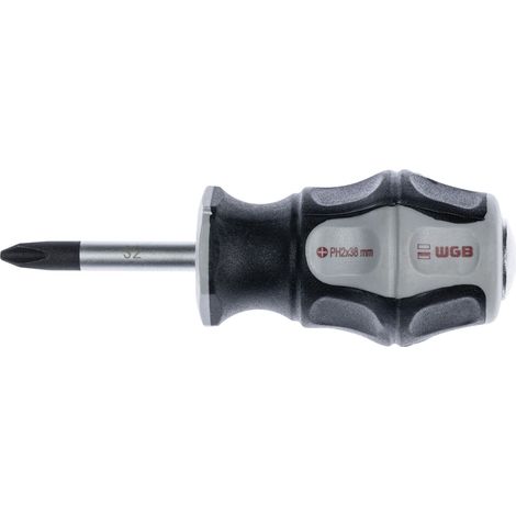 WGB Vergaser Schraubendreher PH2 38mm, Vergaserschraubendreher Phillips Code 574 Chrom-Vanadium-Stahl (1/5)