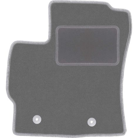 Fahrermatte aus Samt für: Toyota Verso Minivan (2009–2013), Graphit