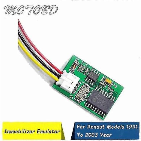Émulateur OBD pour calculateur d'antidémarrage Renault (ST1M245) - Compatible avec tous les modèles Renault de 1991 à 2003 (1/5)