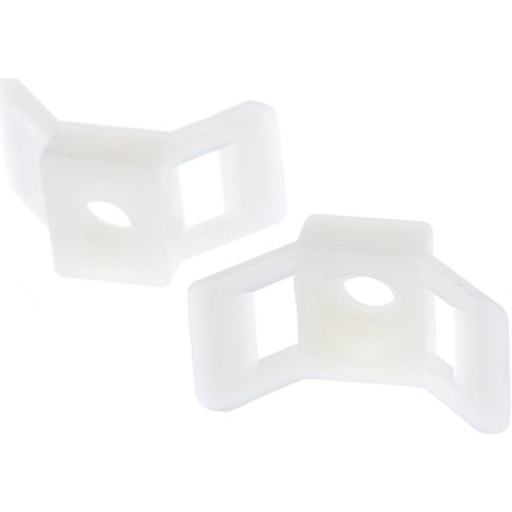 Embase pour serre-câbles 30mm x 14,7 mm, Ø fixation 5mm ( Prix pour Sachet de 100 )