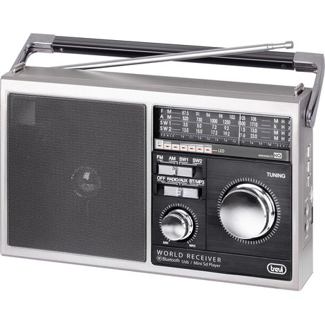Trevi RADIO PORTATILE MULTIBANDA USB MICRO SD AUX-IN WIRELESS MB 749 W (1/3)
