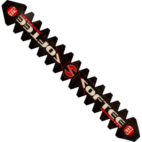 PROTECTOR DE PALA DE PÁDEL SOFTEE PADEL DENTADO NEGRO