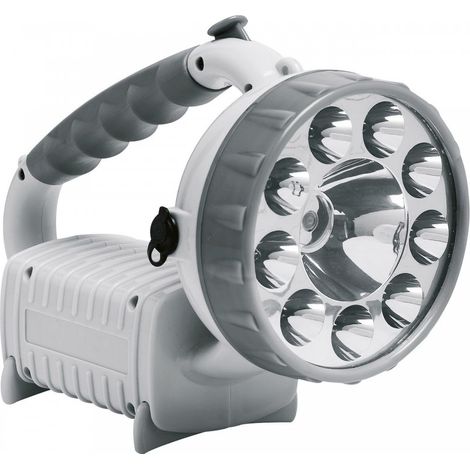 Bloc portable LED IP44 – Éclairage de sécurité 60 lm – Autonomie 1 à 3h – Cordon débrochable – Classe III – URA