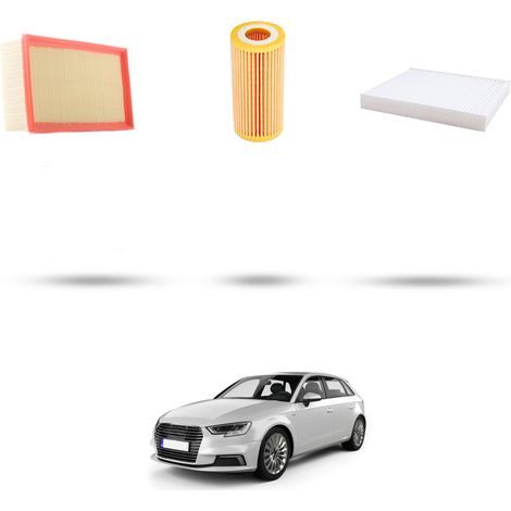 Kit Tagliando 3 filtri compatibile con Audi A3 (8YA,8YS) S3 228KW dal 2020 (1/5)