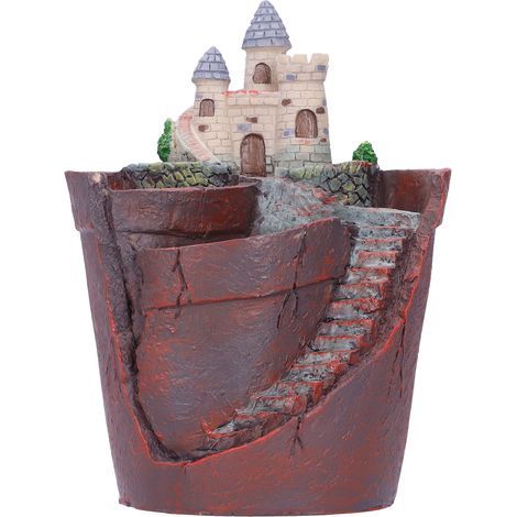 Plantes Succulentes Pot De Fleurs Résine Mini Maison Fleur Planteur Conteneur Décor La Maison (1/5)