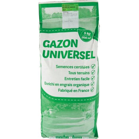 Gazon Espace Vert 5kg Semences Gazon Universel Haute Résistance - Les Doigts Verts