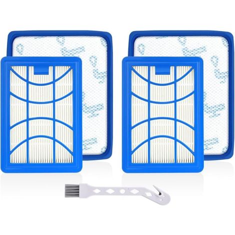 Filter für Philips PowerPro Expert FC9729 FC9741 FC9742 FC9743 FC9744 FC9745 FC9746 Staubsaugerfilter-Ersatzzubehör Power Cyclone 8 Zubehör, ersetzt FC8003/01 FC6042/01 (1/4)