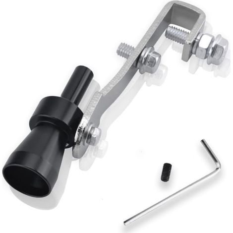 Voiture Turbo Sound d'échappement Sifflet Turbo Whistle Turbo Sifflet Pipe échappement ,Réglage Universel Du Sifflet Turbo,Tuyau (1/5)