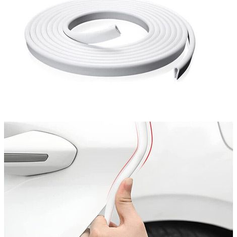 Schutzband/Protektor für Tür, Motorhaube und Kofferraumdeckel, weiß, 5 m