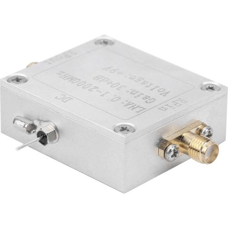 Amplificateur de Signal Haute Fréquence Large Bande, Module RF Faible Bruit pour Circuits Électroniques (1/5)
