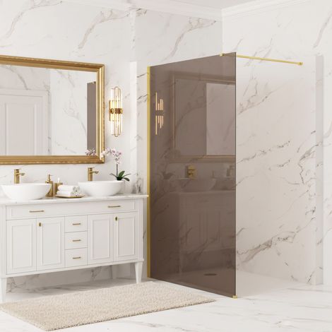 PARED DE LA DUCHA REA FLEXI BROWN GOLD 90 (1/5)