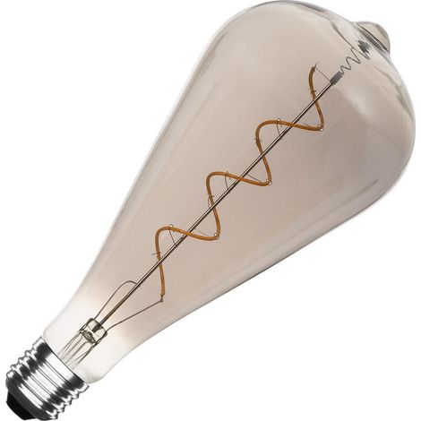 Ampoule LED Filament E27 4W 400 lm ST115 Smoky No Flicker 2200K Super chaud