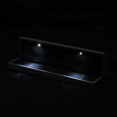 LED-beleuchtete Halskette, lange Kette, Schmuckständer für Hochzeiten, Geschenkaufbewahrungsbox (Halskettenbox) (1/5)
