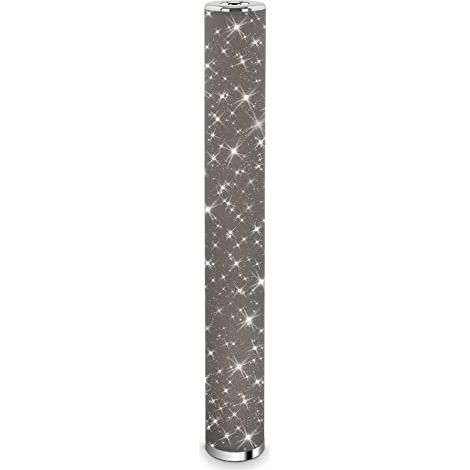 Lampada da terra LED 103,5 x 13 cm grigia (1/4)