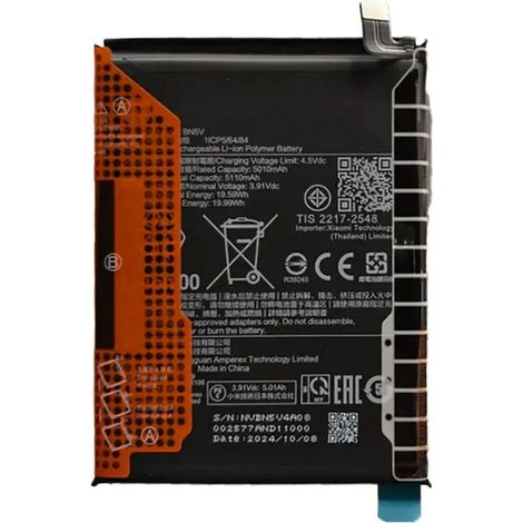 Xiaomi Poco X7, Poco X7 (5G), Redmi Note 14 Pro (5G) Batteri Bn5V