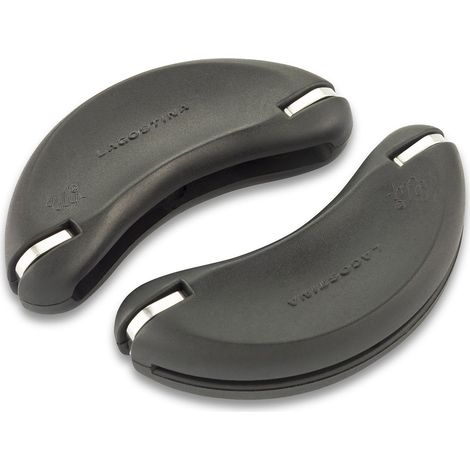 Lagostina Pratica & Gaia Maniglie per Pentole Ergonomiche nere