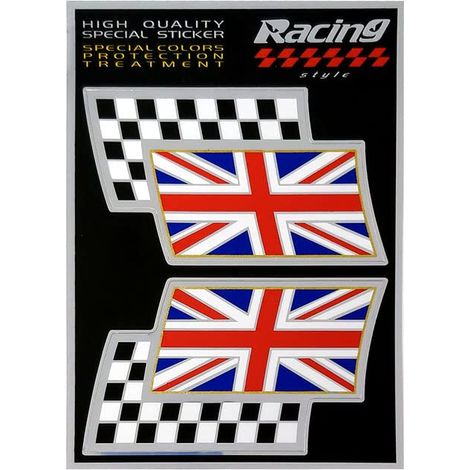 Sporting Tabs Set Bandiera Inglese Scacchi