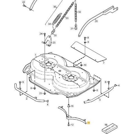 DEFLECTOR mulching 95 ORIGINAL STIGA - 1134-6229-01