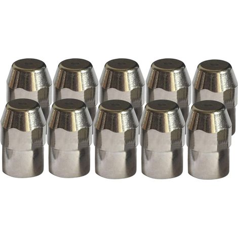 Électrodes Plasma 0408-2404 Compatibles SAF-100 PLAZCUT - Pièces Détachées pour Torche de Découpe Plasma - Lot de 10 (1/5)