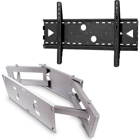 SOPORTE PARED OMB FIXPLASMA 400 VESA 100/ 100x200/ 200/ 200x400/ 400 APROX. 24-65 MAX 40KG COLOR NEGRO + REGALO EXTENSIÓN BRAZO 3 ARTICULACIONES