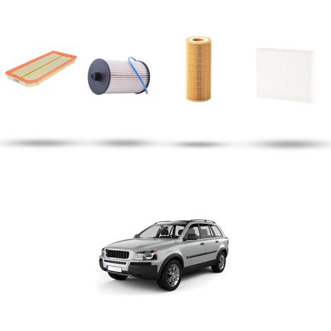 Kit Tagliando compatibile con Volvo xc90 2.4 D4/D5 120Kw dal 2002 al 2014