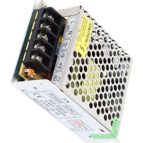 Convertisseur électrique Wechselstrom 110V / 220V DC 12V 5A 60W (6e9236b3d5d3b87212812fb8162599cf)