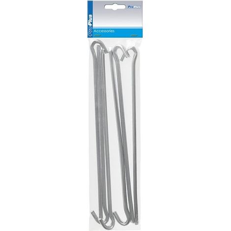 Picchetto da roccia triangolo in metallo 30 cm 6 pezzi in sacchetto di plastica (1/3)