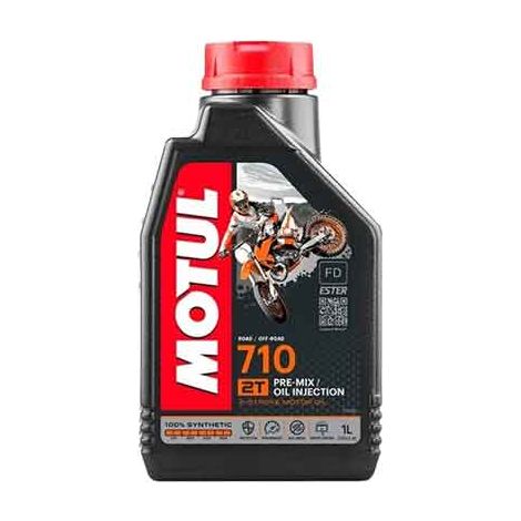 LUBRIFICANTE MOTO '710' 2 TEMPI MOTUL 1 lt