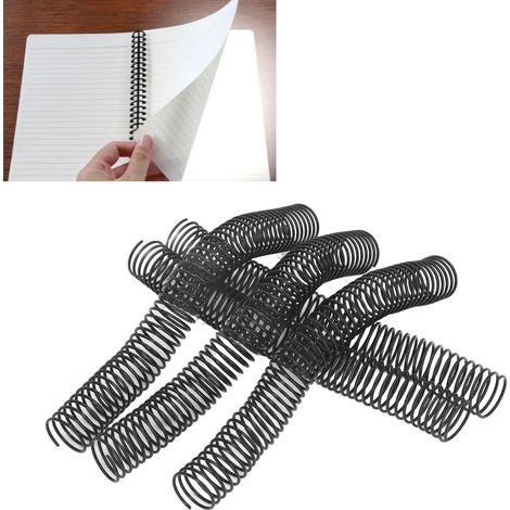 Bindung für 20 Blatt A4-Papier, Rückendurchmesser 32 mm, 48 Zähne, Verhältnis 4:1, Bindekapazität von 280 Blatt, Spiralbindung. (1/5)