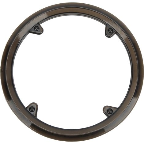Protecteur de plateau de vélo en plastique noir avec 4 trous - Couvre-chaîne pour bicyclette (1/5)