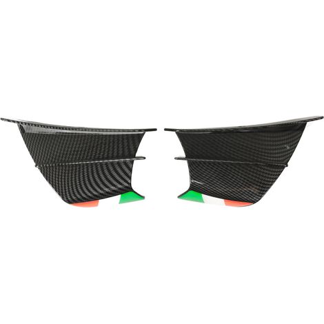 Aileron latéral de moto en Fiber de carbone brillant, 2 pièces, carénage adapté au NINJA 400 250 Z900 Z1000. (1/4)