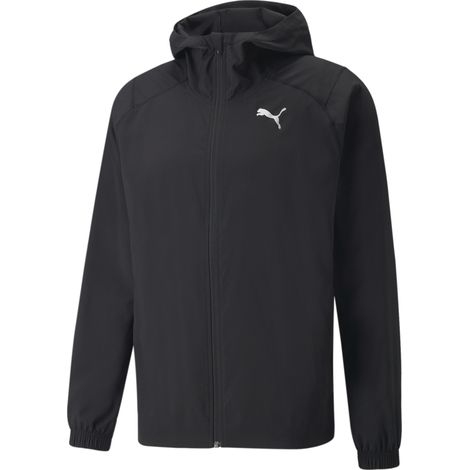 Puma TRAIN VENT WOVEN Herren-Kapuzenjacke schwarz 52153201 r S