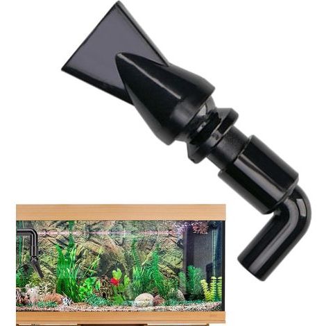Buse à canard Aquarium Buses à canard rotatives 360 ,Accessoires retour pour aquariums, Prises débit d'eau plates pour aquarium, Raccord hydraulique flexible (1/5)