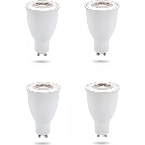 Ampoules LED GU10 15W, spots LED, éclairage encastré, lot de 4 (lumière blanche froide) (1/5)
