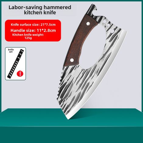 Couteau de Cuisine Multifonctionnel – 13 cm – Léger – Angle de Coupe 60° – Idéal pour Femmes – Précis