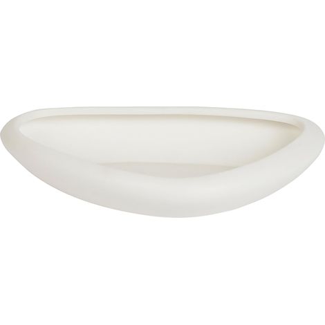 Porte savon céramique blanc Hauteur 3 cm x Largeur 15 cm