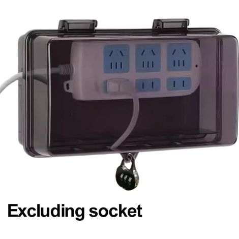Boîte De Raccordement Électrique Extérieure - 22 x 10 5 x 10 3 Cm - PP - Étanche - Pour Câbles D Extension - 1 Pièce (1/5)