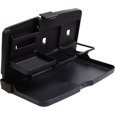 Car Table with Cup Holder for Backseat Car Organizer for Phone, Drinks, and Meals - Car Seat Table - Car Meal Table for Children (1/5)