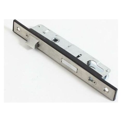 Autres Serrure à encastrer monopoint de porte de jardin 85 mm en acier inoxydable-Autres (1/2)